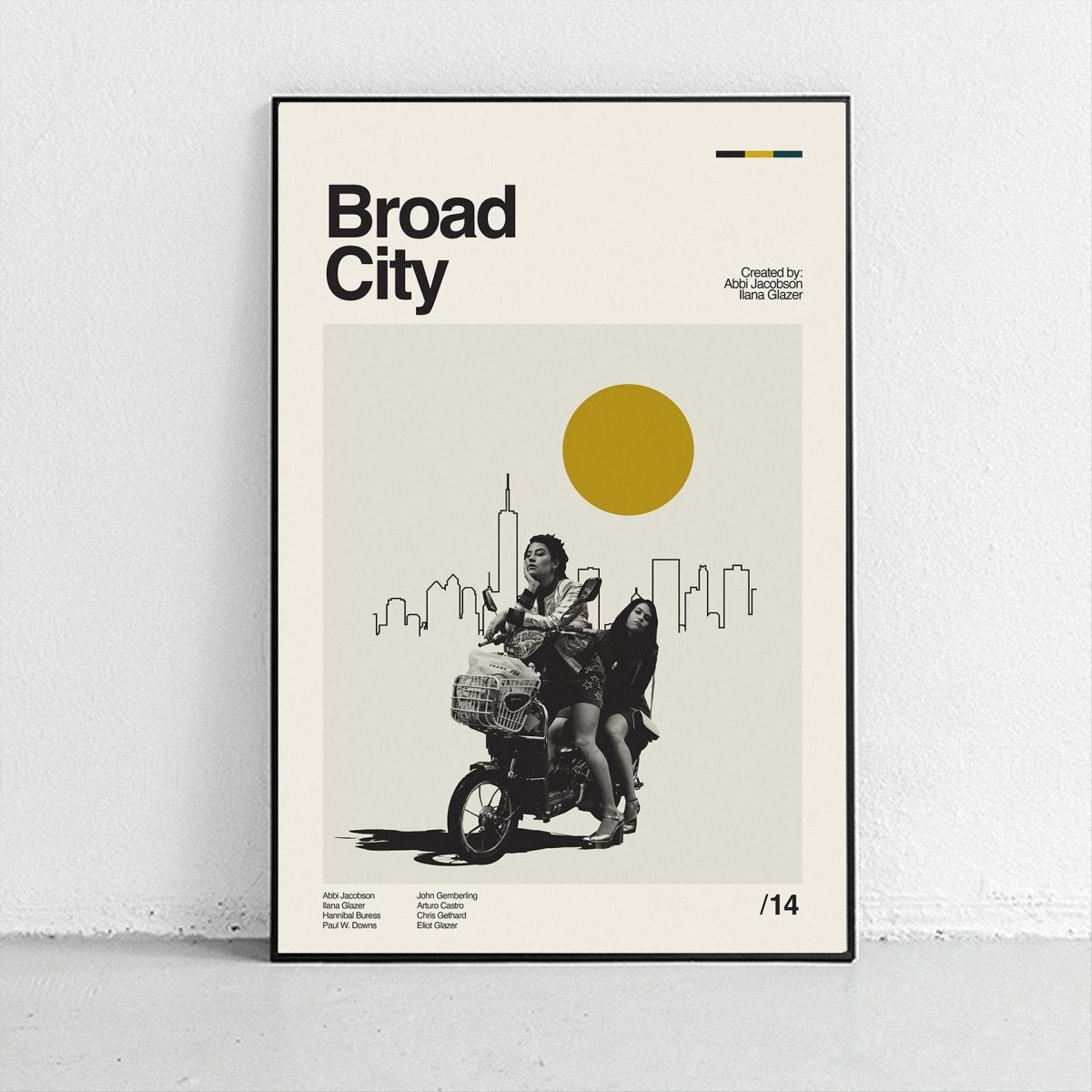 Sandgrain Studio Broad City Art Print