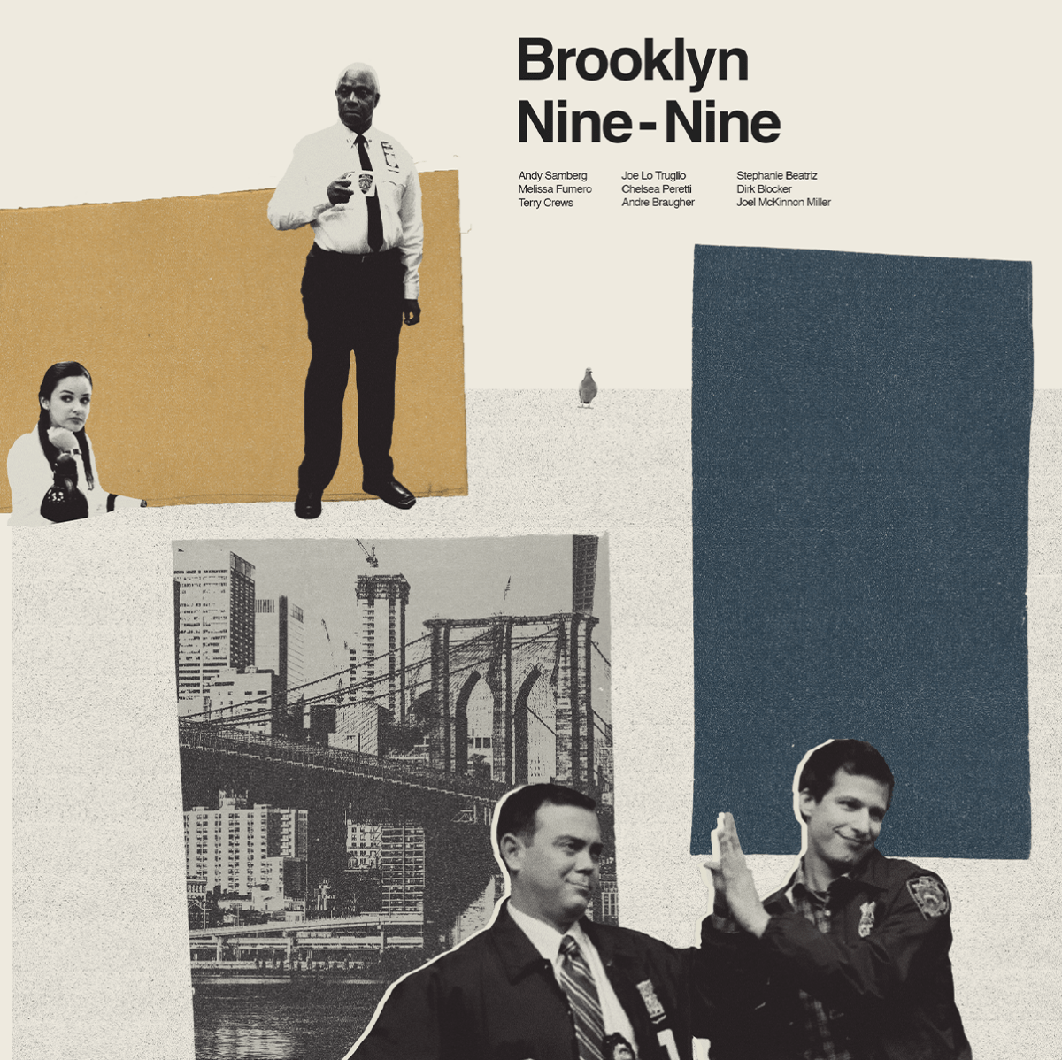 Sandgrain Studio Brooklyn Nine - Nine Art Print