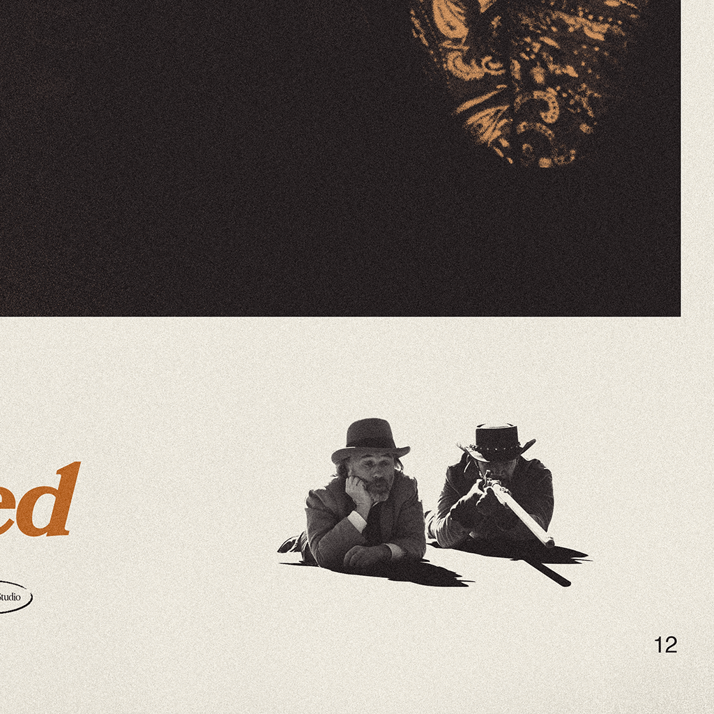 Sandgrain Studio Django Unchained Art Print