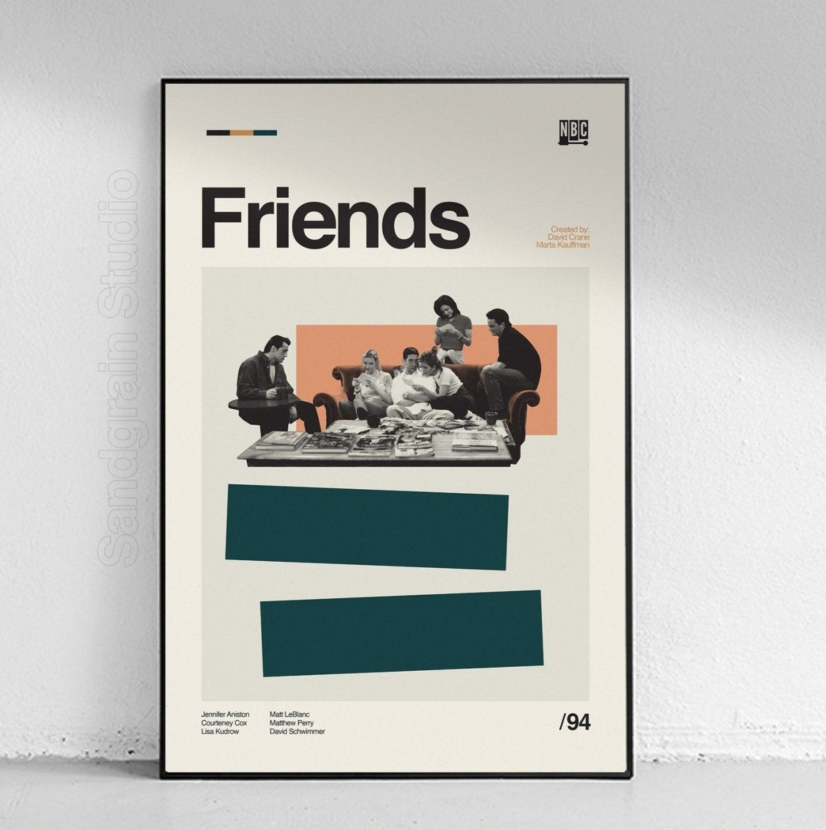 Sandgrain Studio Friends Art Print