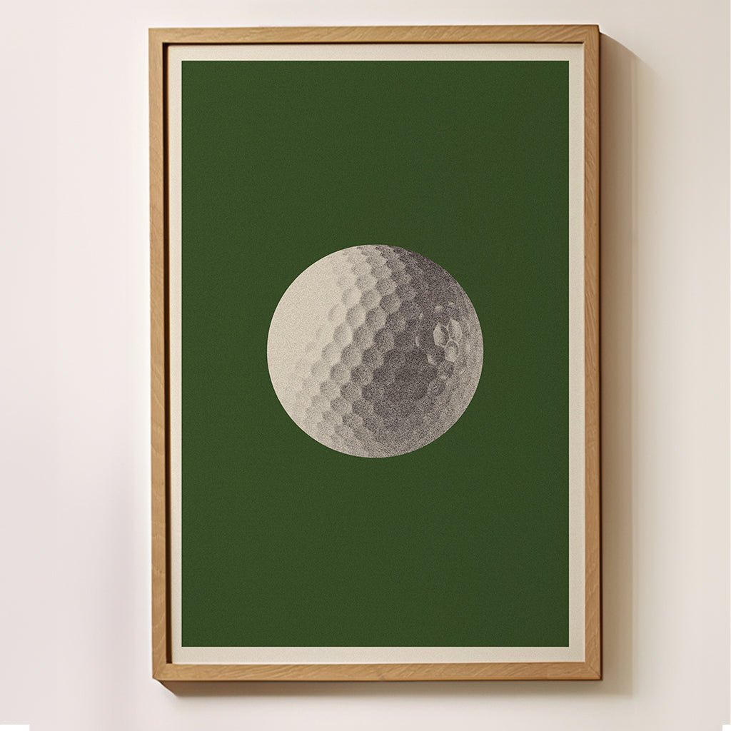 Sandgrain Studio Golf Ball Art Print