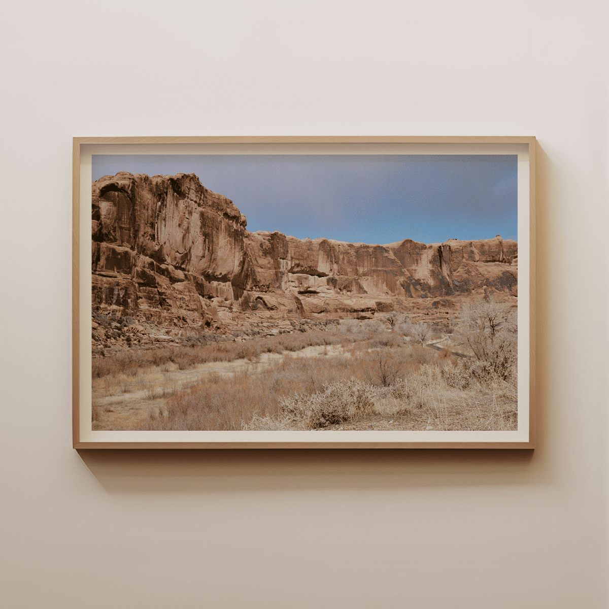 Sandgrain Studio Grand Canyon Cliffs Poster - Southwest Desert Wall Art Print