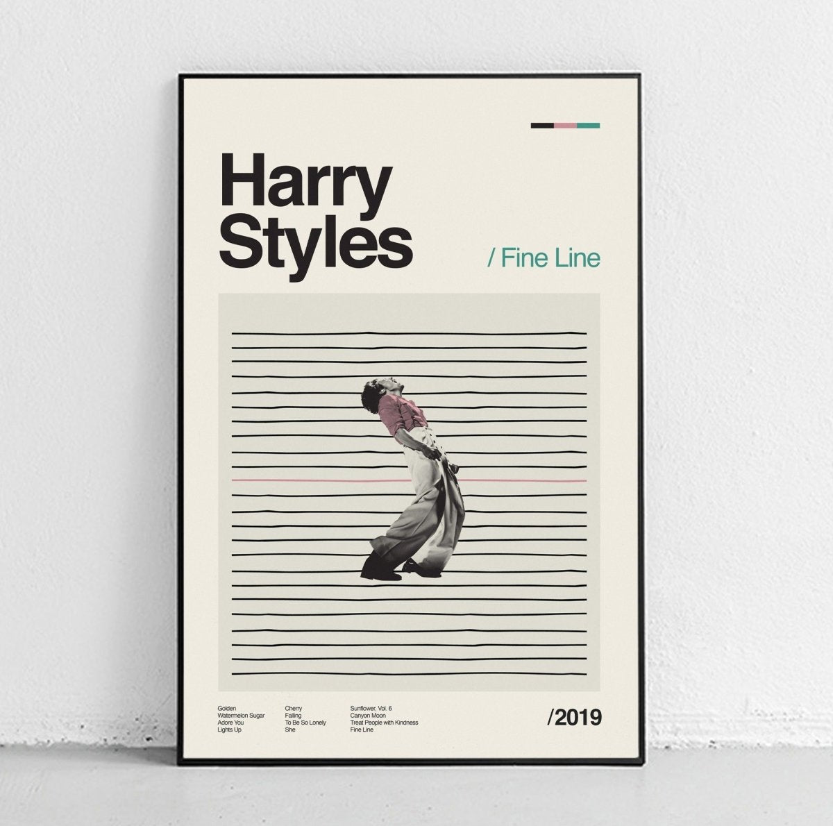 Sandgrain Studio Harry Styles - Fine Line Art Print