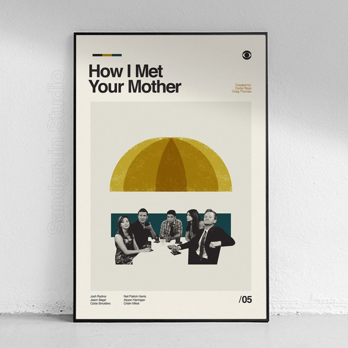 Sandgrain Studio How I Met Your Mother Art Print