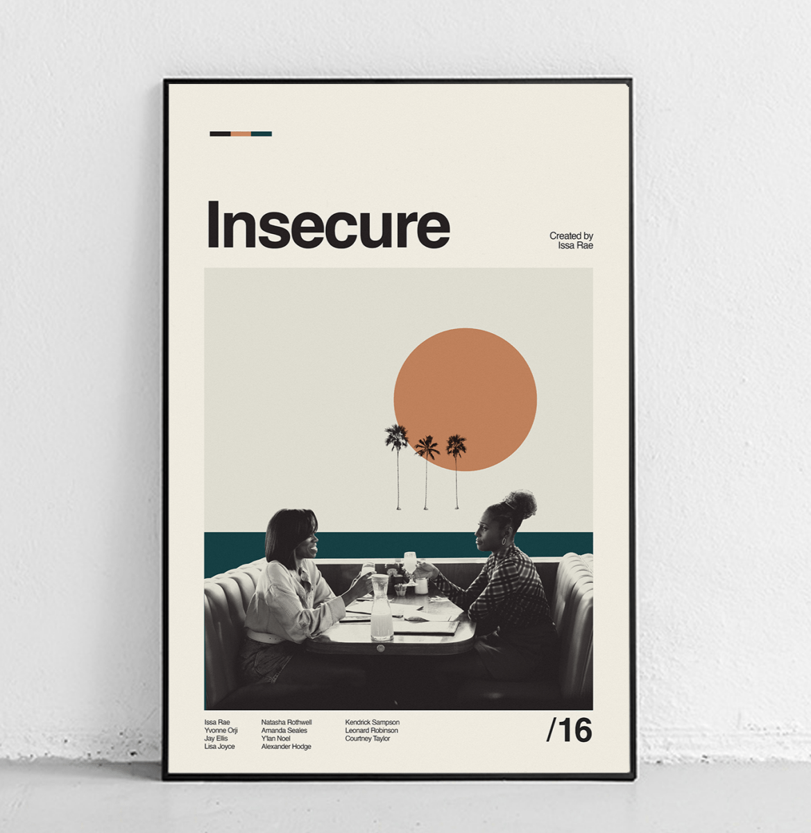 Sandgrain Studio Insecure Art Print