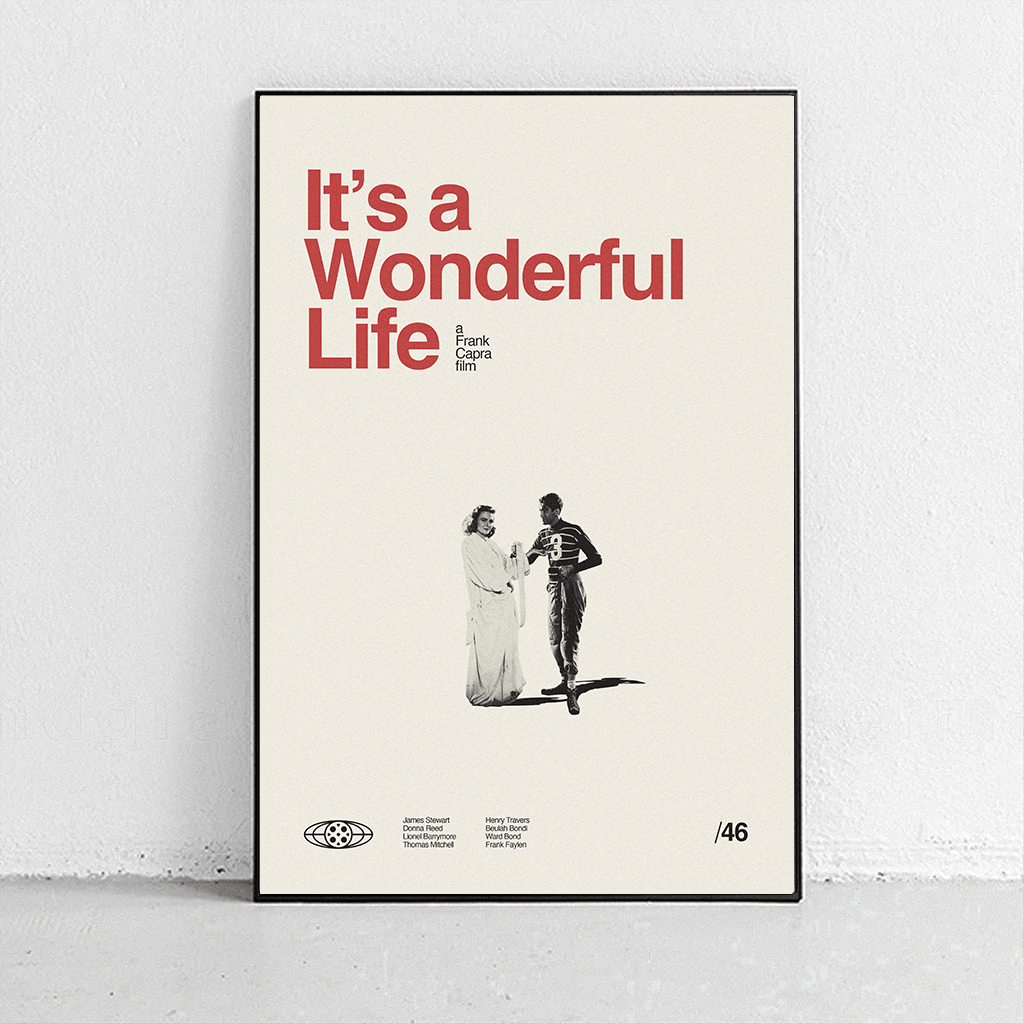 Sandgrain Studio It's a Wonderful Life Art Print