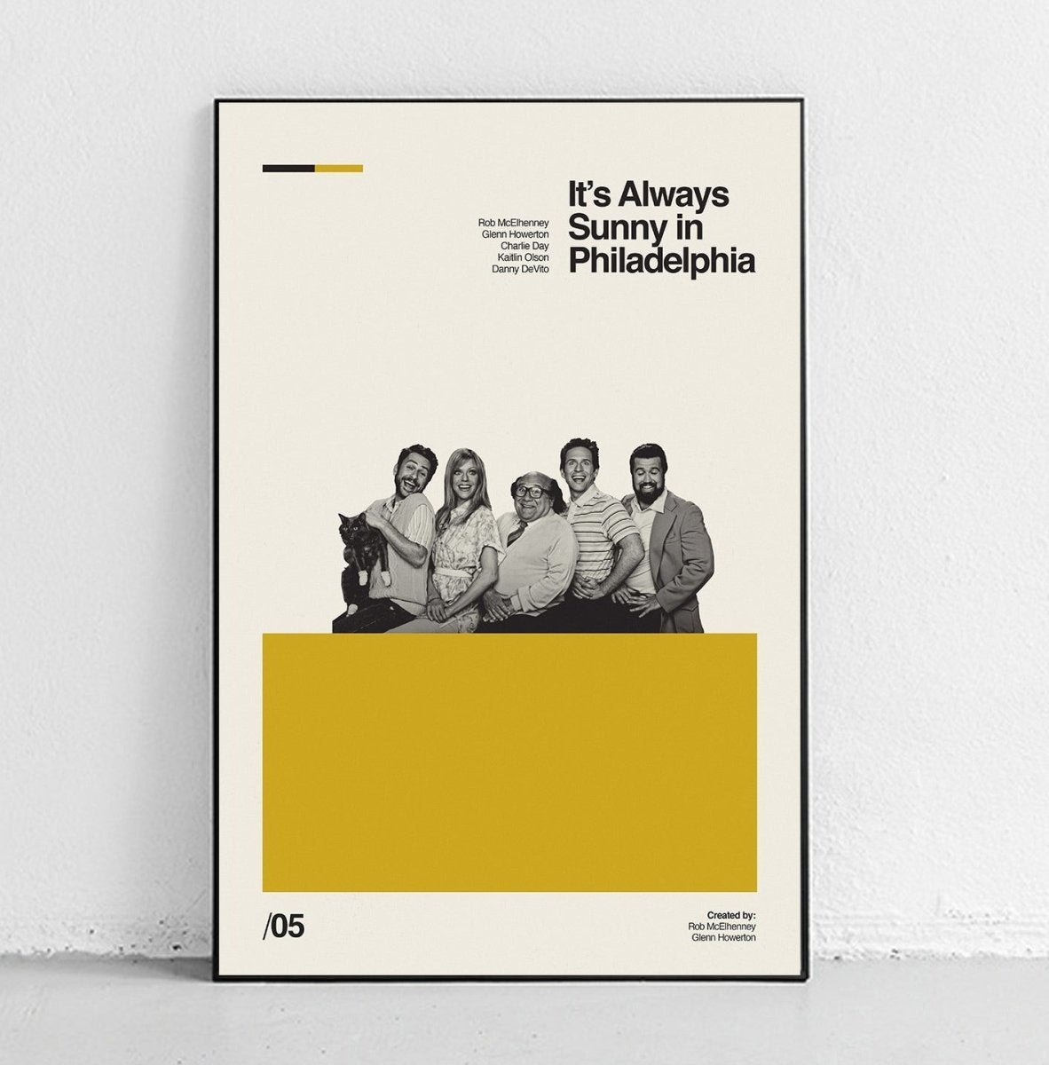 Sandgrain Studio It's Always Sunny in Philadelphia Art Print