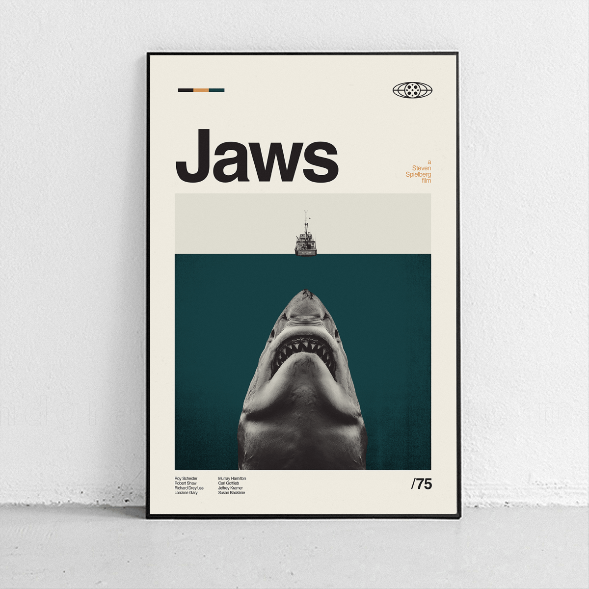 Sandgrain Studio Jaws Art Print