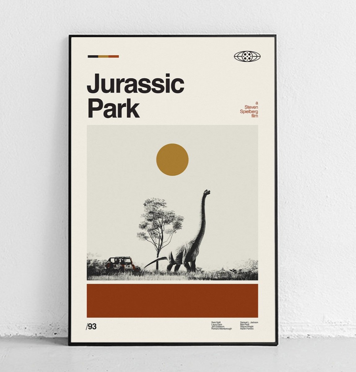 Sandgrain Studio Jurassic Park Art Print
