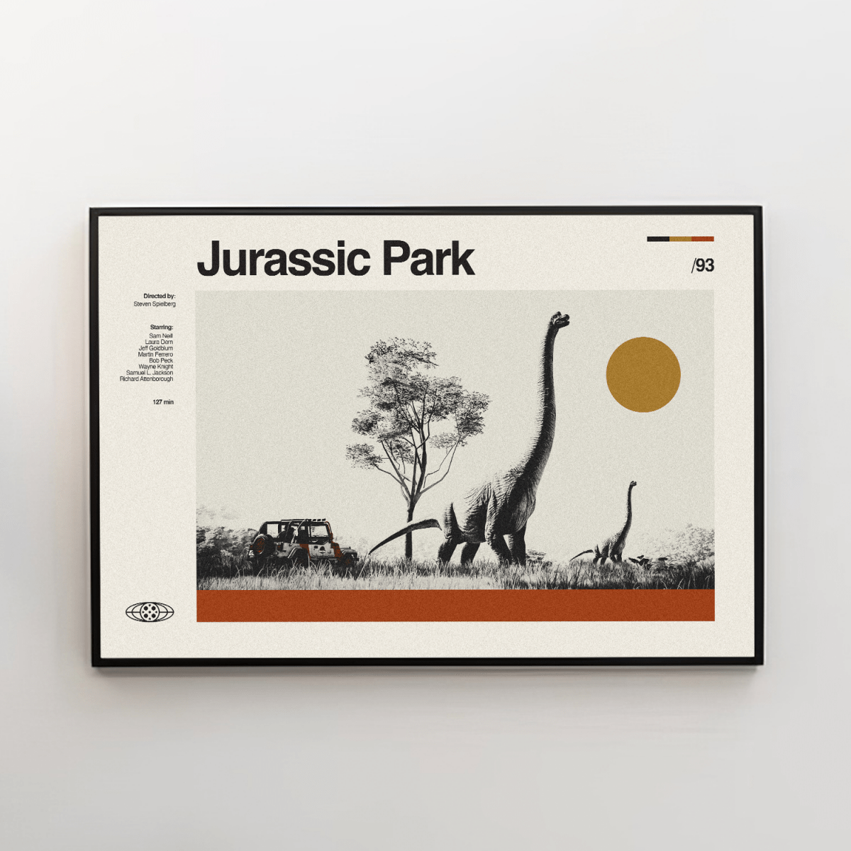 Sandgrain Studio Jurassic Park - Landscape Art Print