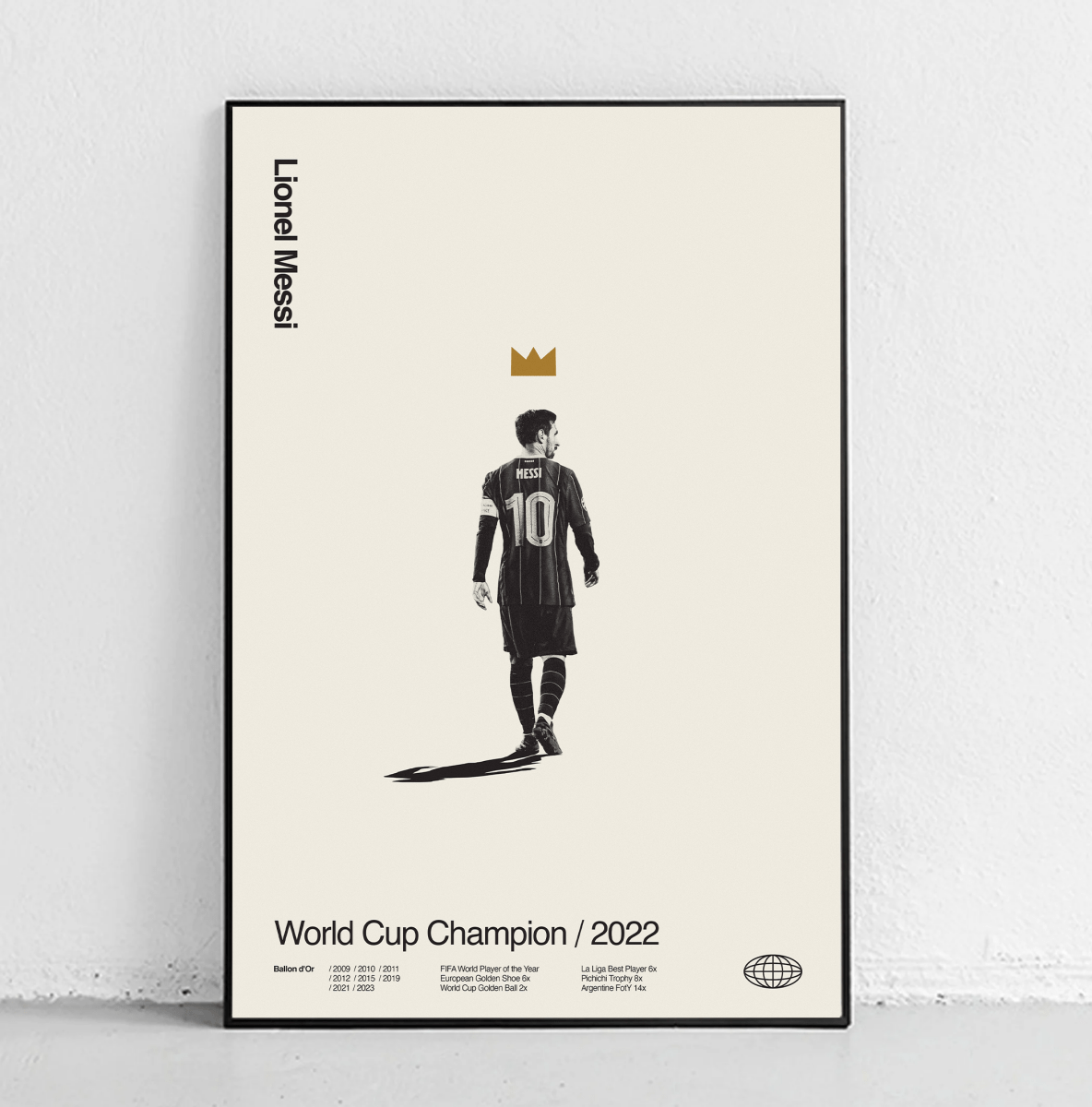Sandgrain Studio Lionel Messi Art Print