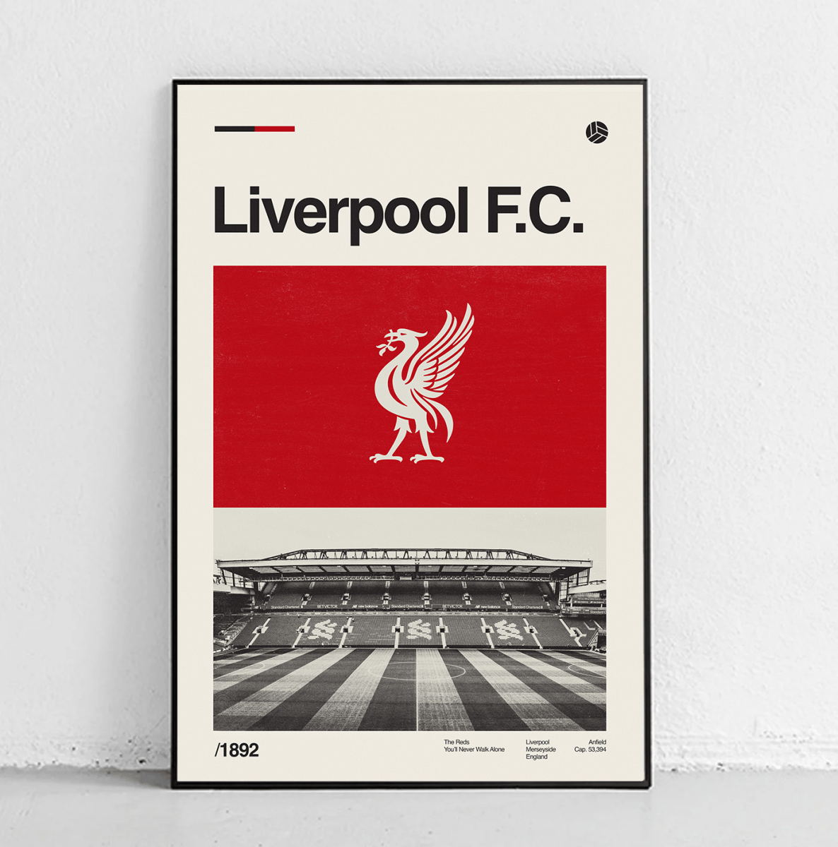 Sandgrain Studio Liverpool F.C. Art Print