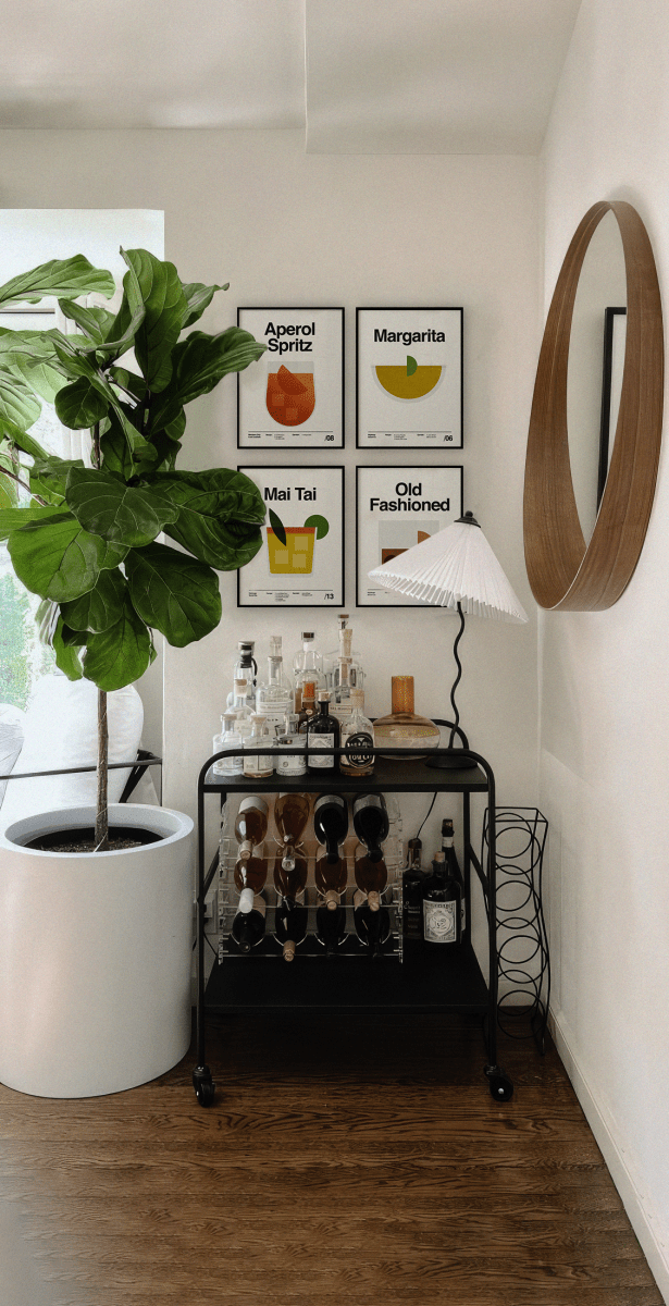 Sandgrain Studio Margarita Cocktail Poster - Recipe Wall Art Print