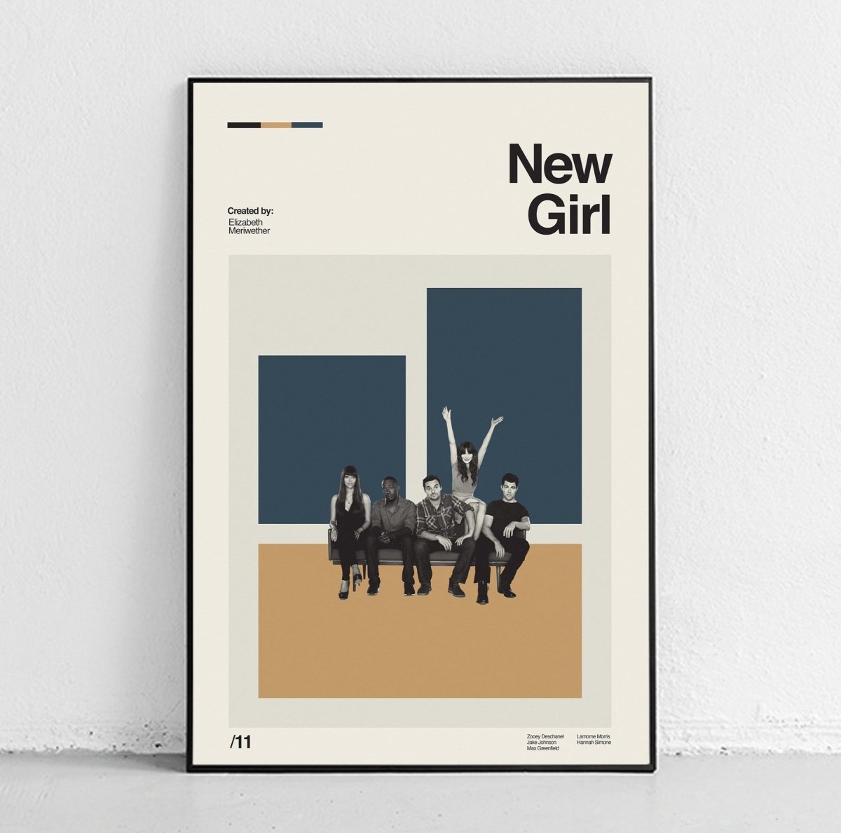 Sandgrain Studio New Girl Art Print