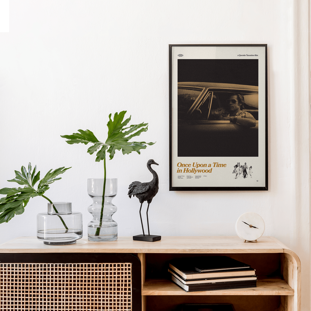 Sandgrain Studio Once Upon a Time in Hollywood - QTC Art Print