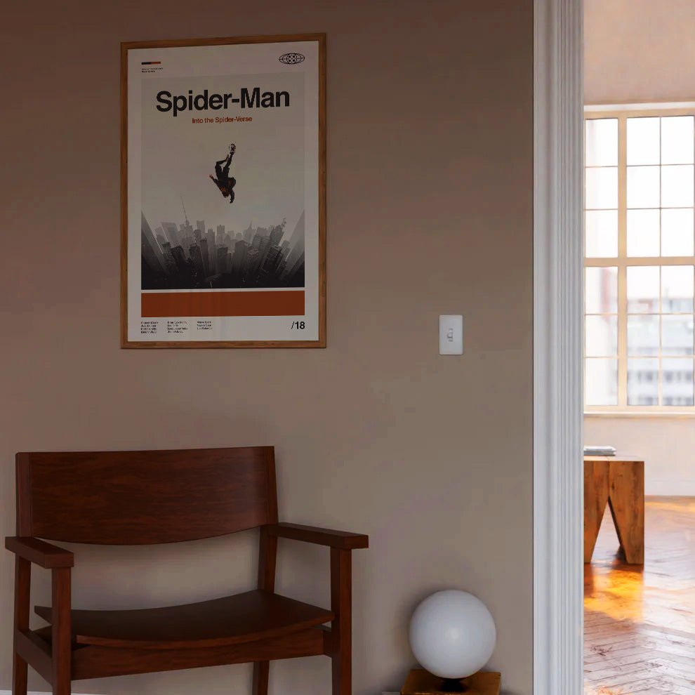 Sandgrain Studio Spider - man: Into the Spiderverse Art Print