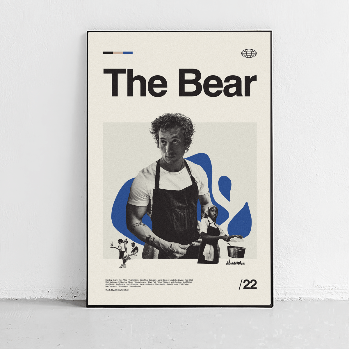 Sandgrain Studio The Bear Art Print