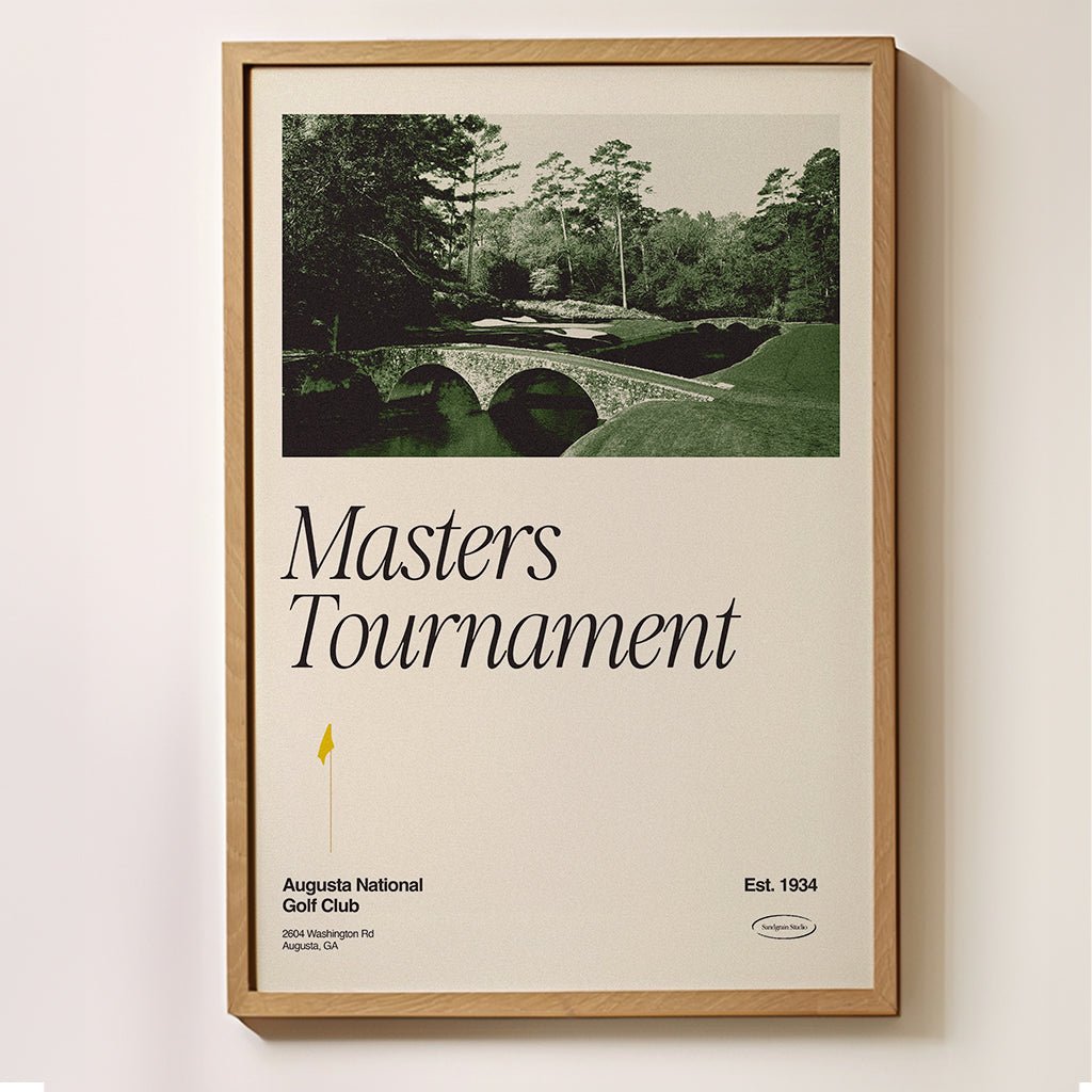 Sandgrain Studio The Masters - Hole 12 Art Print