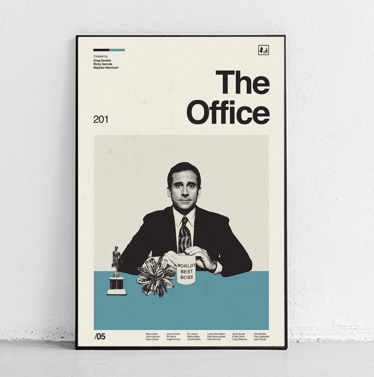 Sandgrain Studio The Office - Michael Scott Art Print
