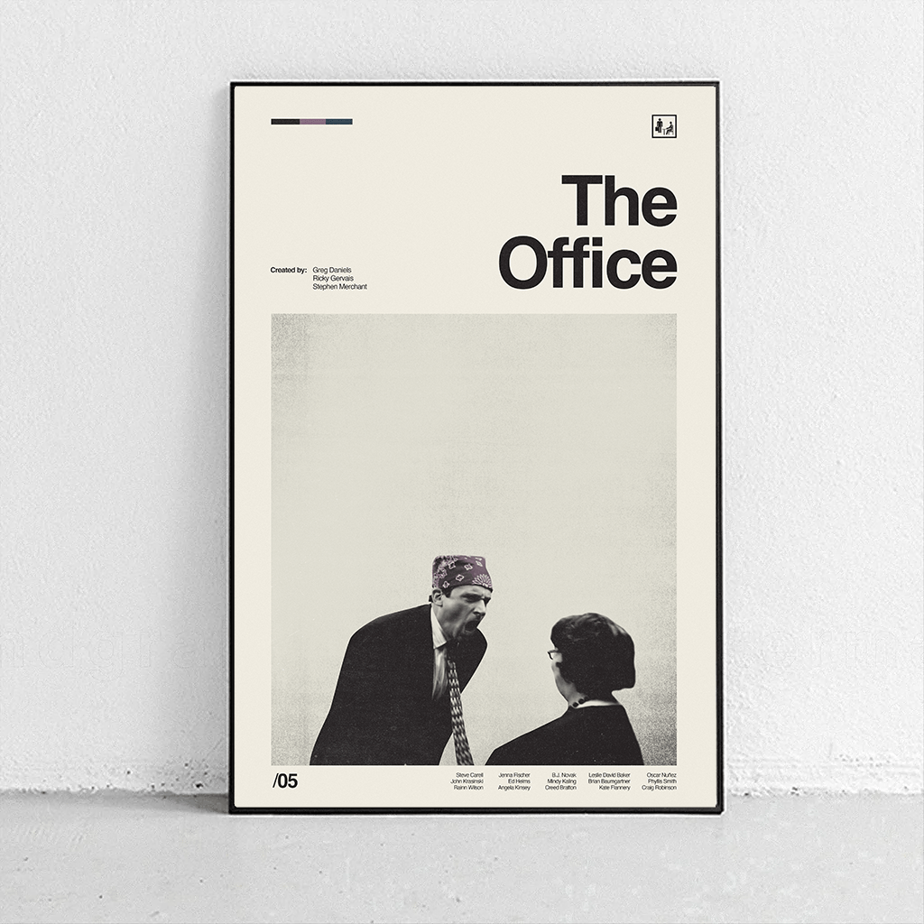 Sandgrain Studio The Office - Prison Mike Art Print