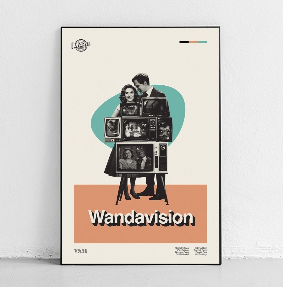 Sandgrain Studio Wandavision Art Print