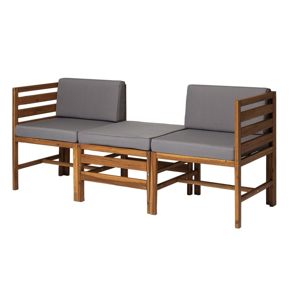 
                      
                        Walker Edison Sanibel 3-Piece Modular Acacia Chairs and Ottoman - lily & onyx
                      
                    