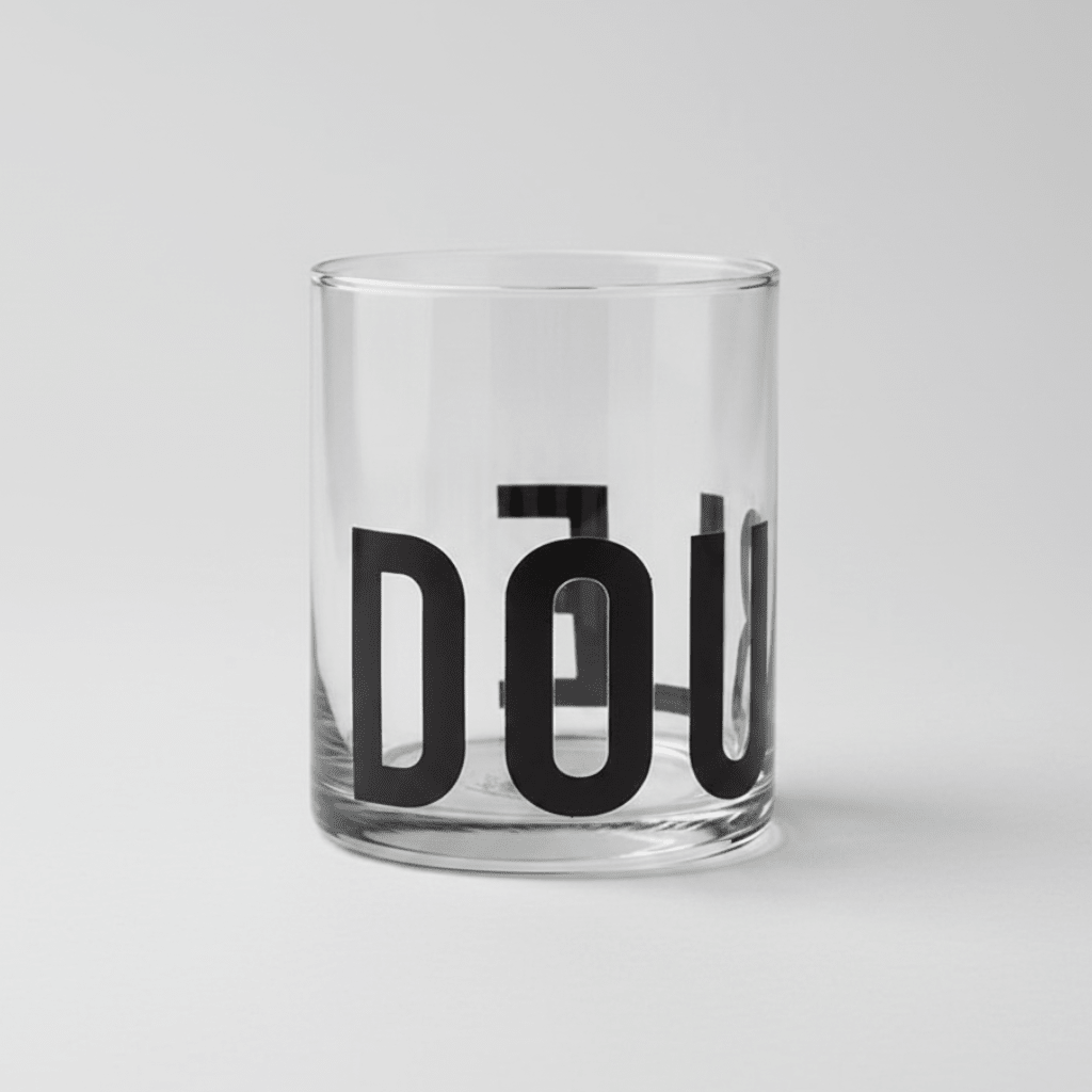 Santa Barbara Design Studio 'Double' Old Fashioned Whiskey Glasses, Set of 4 | 14 oz DOF Rocks Glass