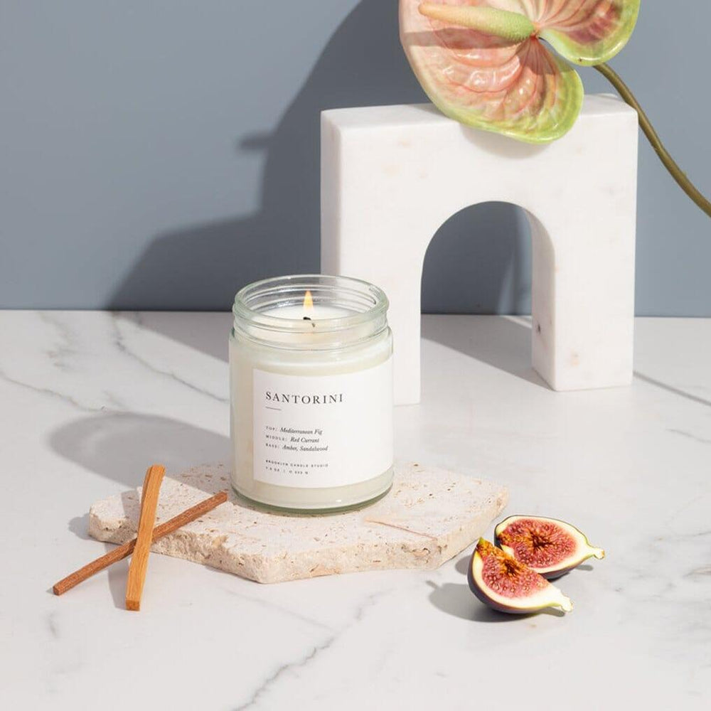 Brooklyn Candle Studio Santorini Jar Candle - lily & onyx