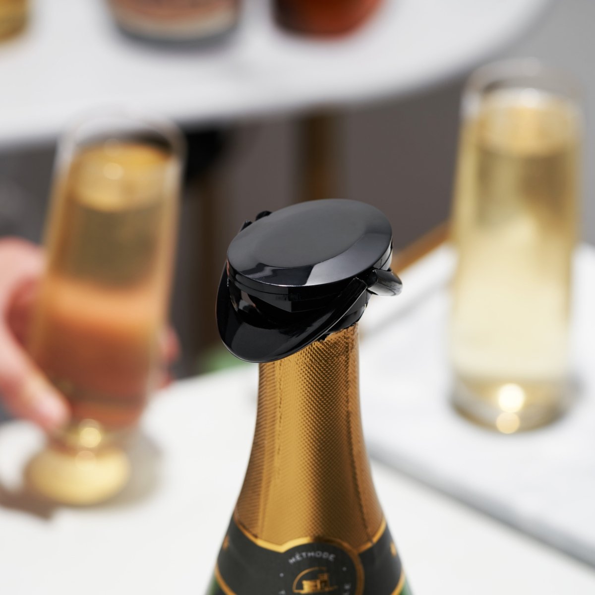 True Sapore Winged Champagne Stopper - lily & onyx