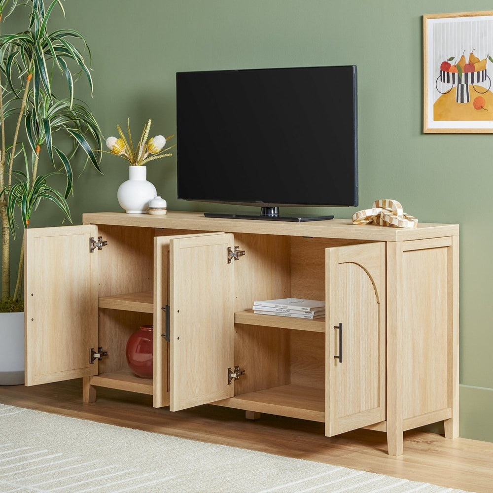 
                      
                        Walker Edison Sasha 70" Modern Reeded Sideboard / TV Stand - lily & onyx
                      
                    
