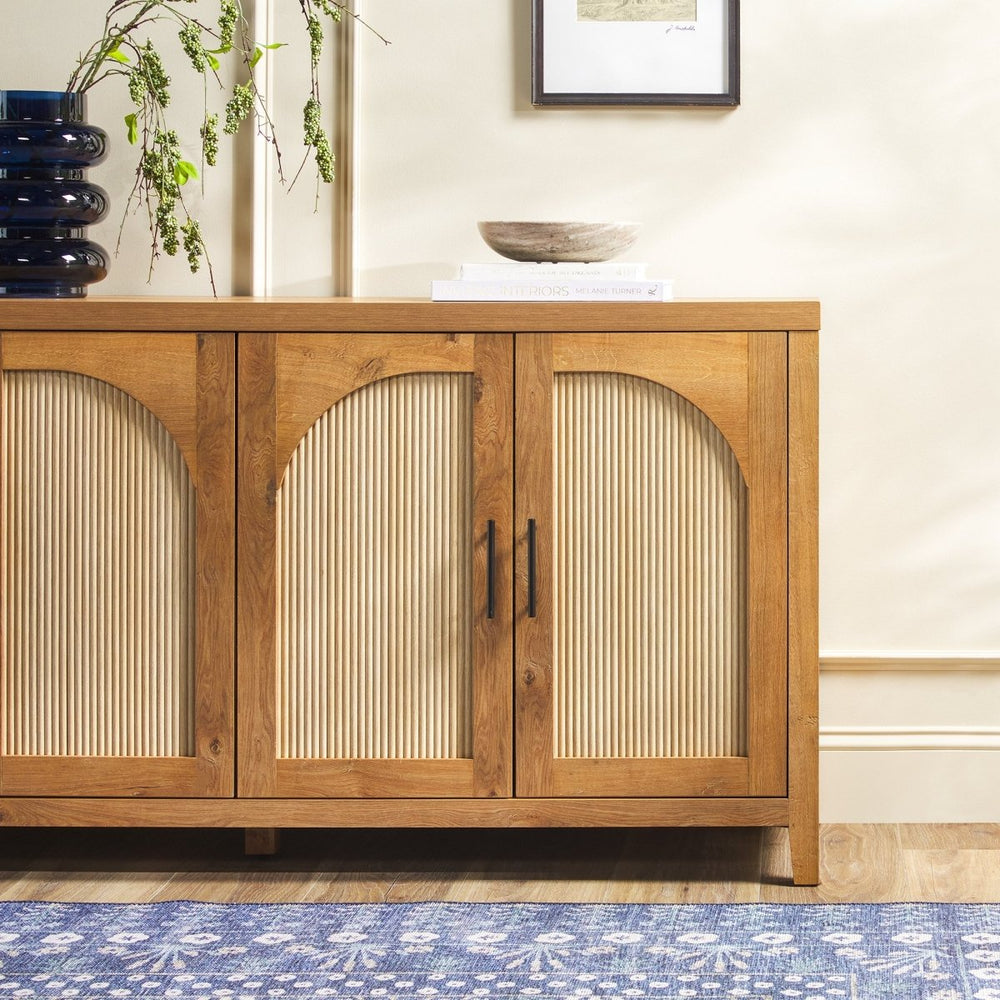
                      
                        Walker Edison Sasha 70" Modern Reeded Sideboard / TV Stand - lily & onyx
                      
                    