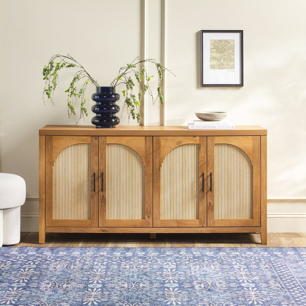
                      
                        Walker Edison Sasha 70" Modern Reeded Sideboard / TV Stand - lily & onyx
                      
                    