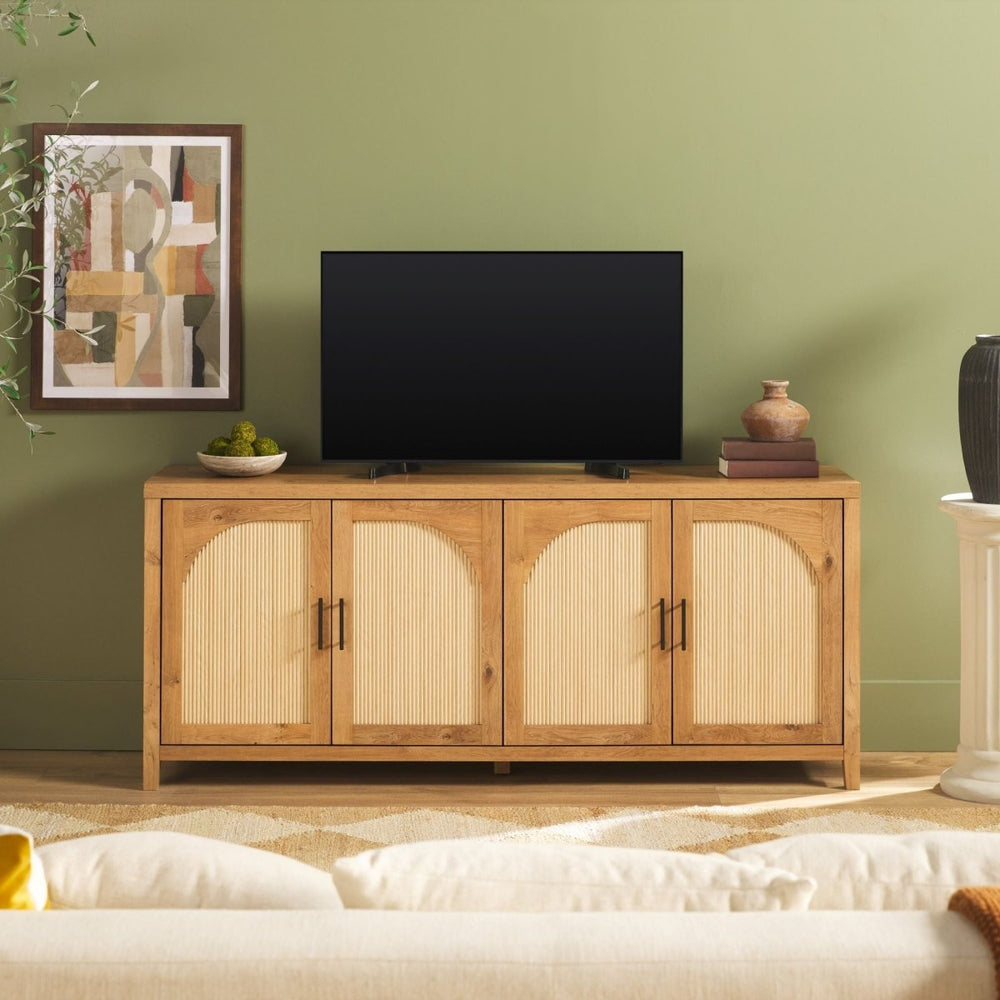 
                      
                        Walker Edison Sasha 70" Modern Reeded Sideboard / TV Stand - lily & onyx
                      
                    