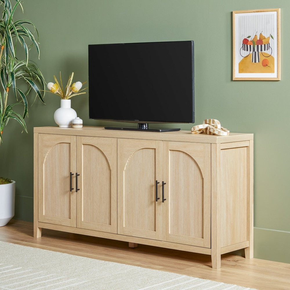 
                      
                        Walker Edison Sasha 70" Modern Reeded Sideboard / TV Stand - lily & onyx
                      
                    