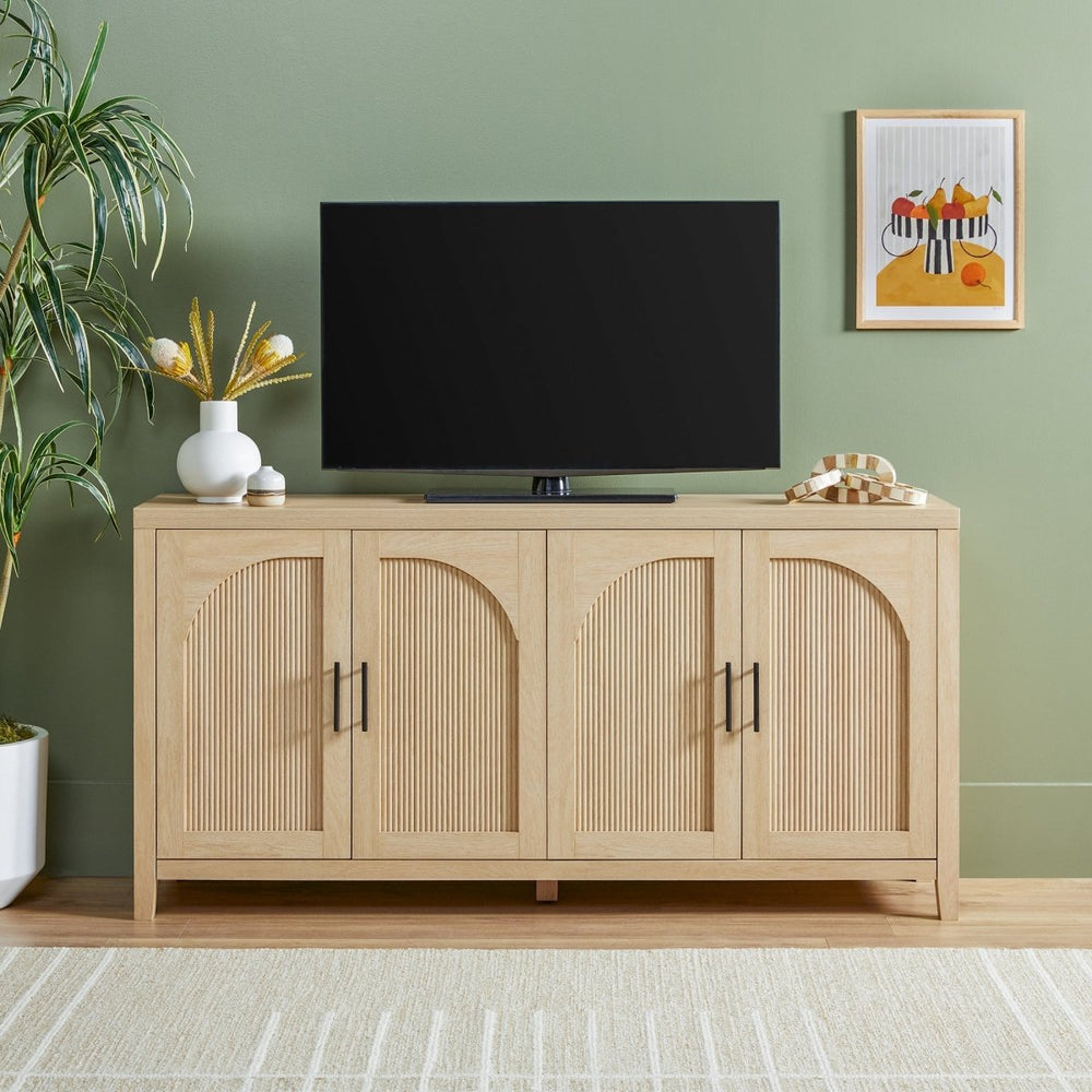 
                      
                        Walker Edison Sasha 70" Modern Reeded Sideboard / TV Stand - lily & onyx
                      
                    