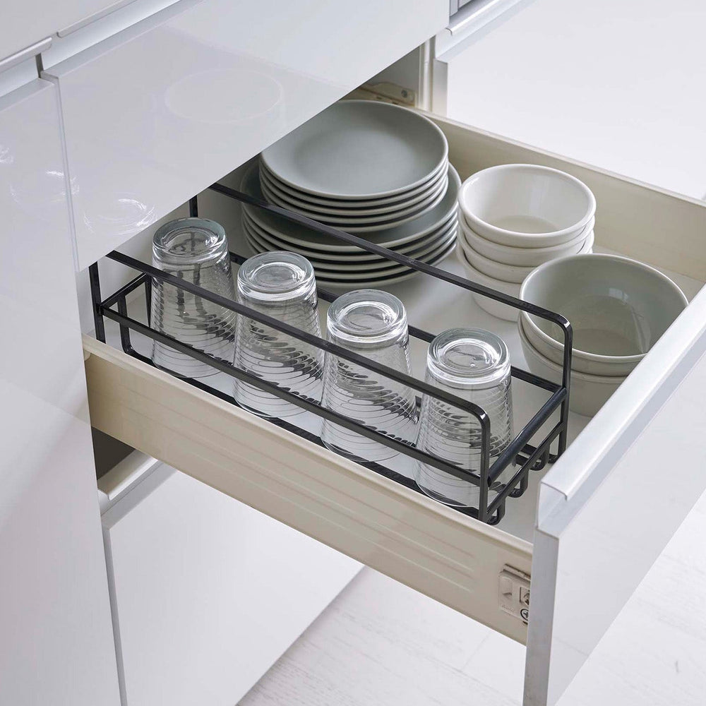 
                      
                        Glass and Mug Cabinet Organizer - Steel
                      
                    