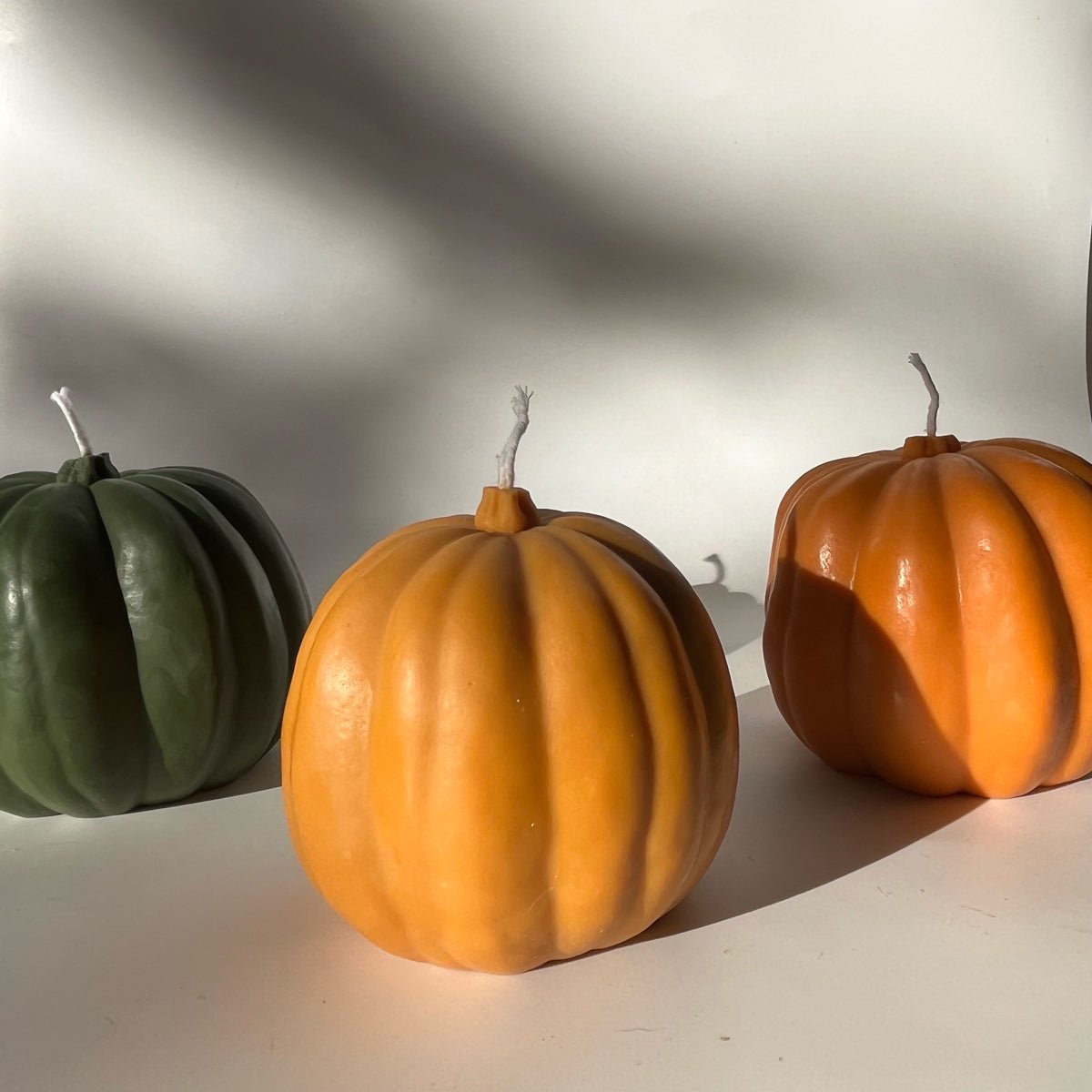 Scandles Pumpkin Shaped Sculpture Candle
