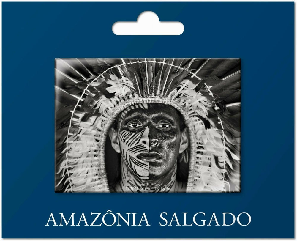 TASCHEN Sebastião Salgado. Amazônia. Magnet ‘Yawanawa Man’ - lily & onyx