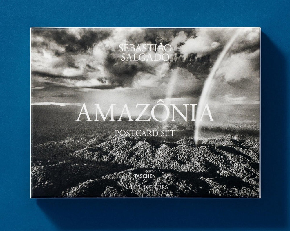 TASCHEN Sebastião Salgado. Amazônia. Postcard Set (German, Spanish, French, English) - lily & onyx