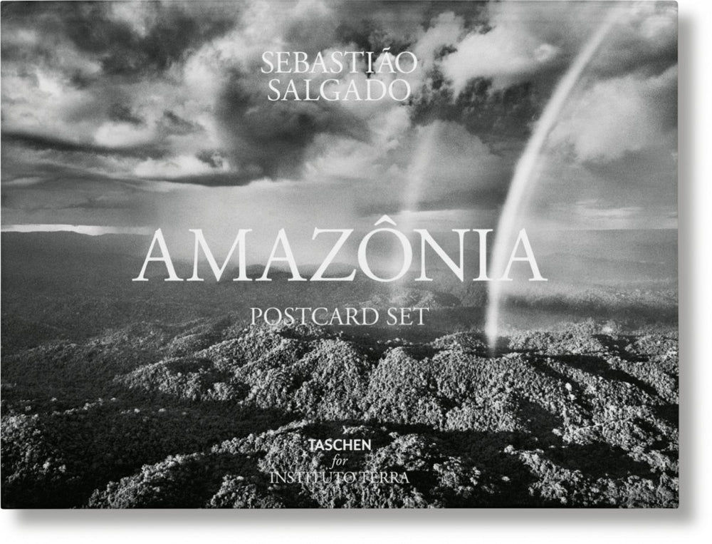 TASCHEN Sebastião Salgado. Amazônia. Postcard Set (German, Spanish, French, English) - lily & onyx