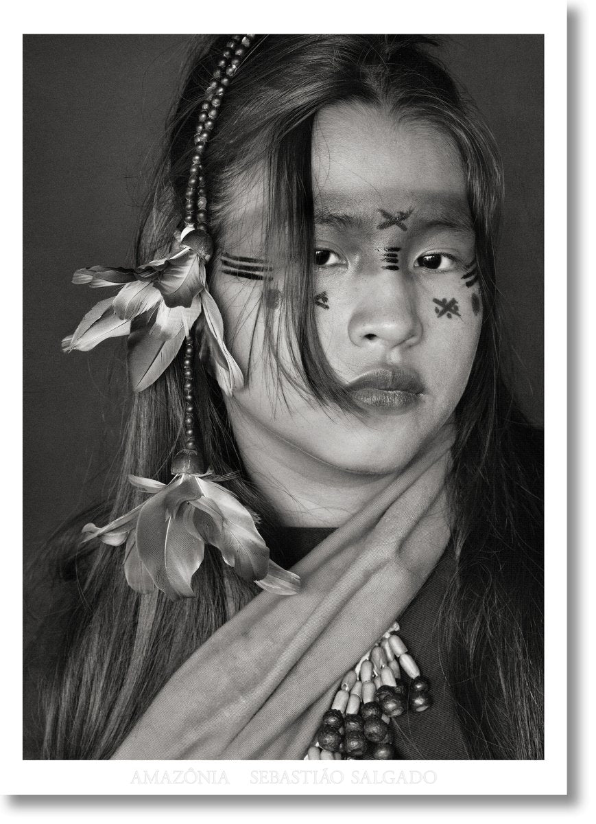 TASCHEN Sebastião Salgado. Amazônia. Poster ‘Ashaninka Girl’ - lily & onyx