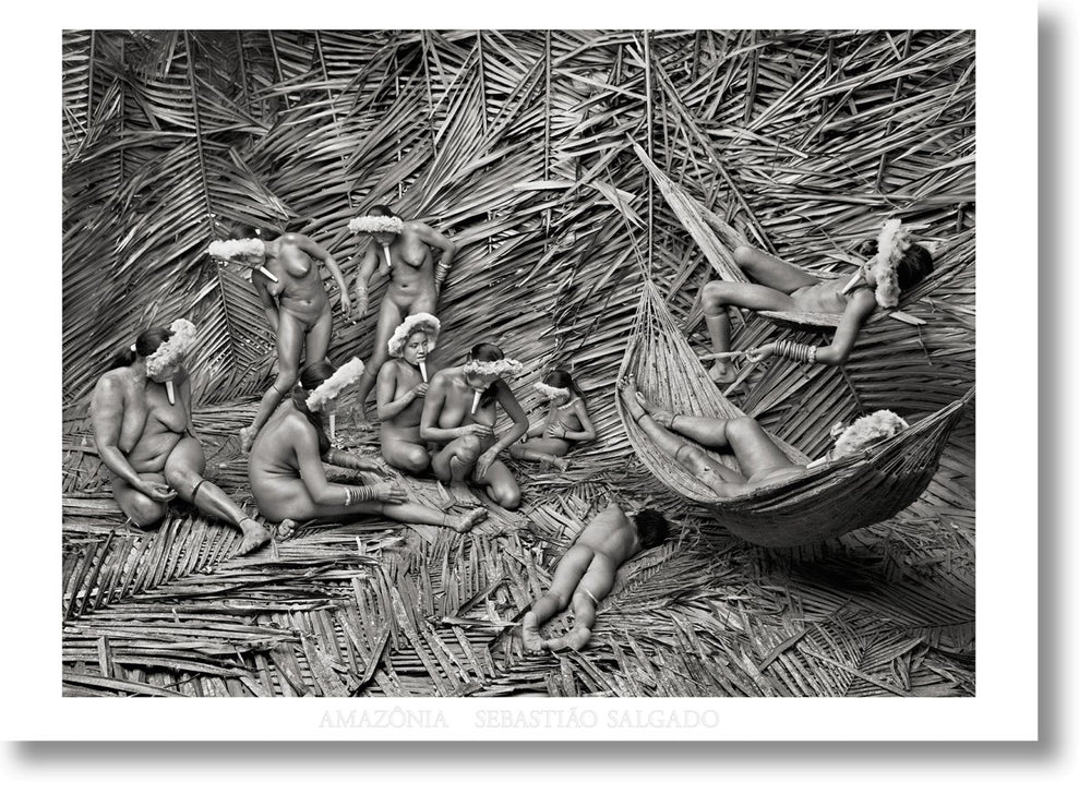 TASCHEN Sebastião Salgado. Amazônia. Poster ‘Zo'e Women’ - lily & onyx