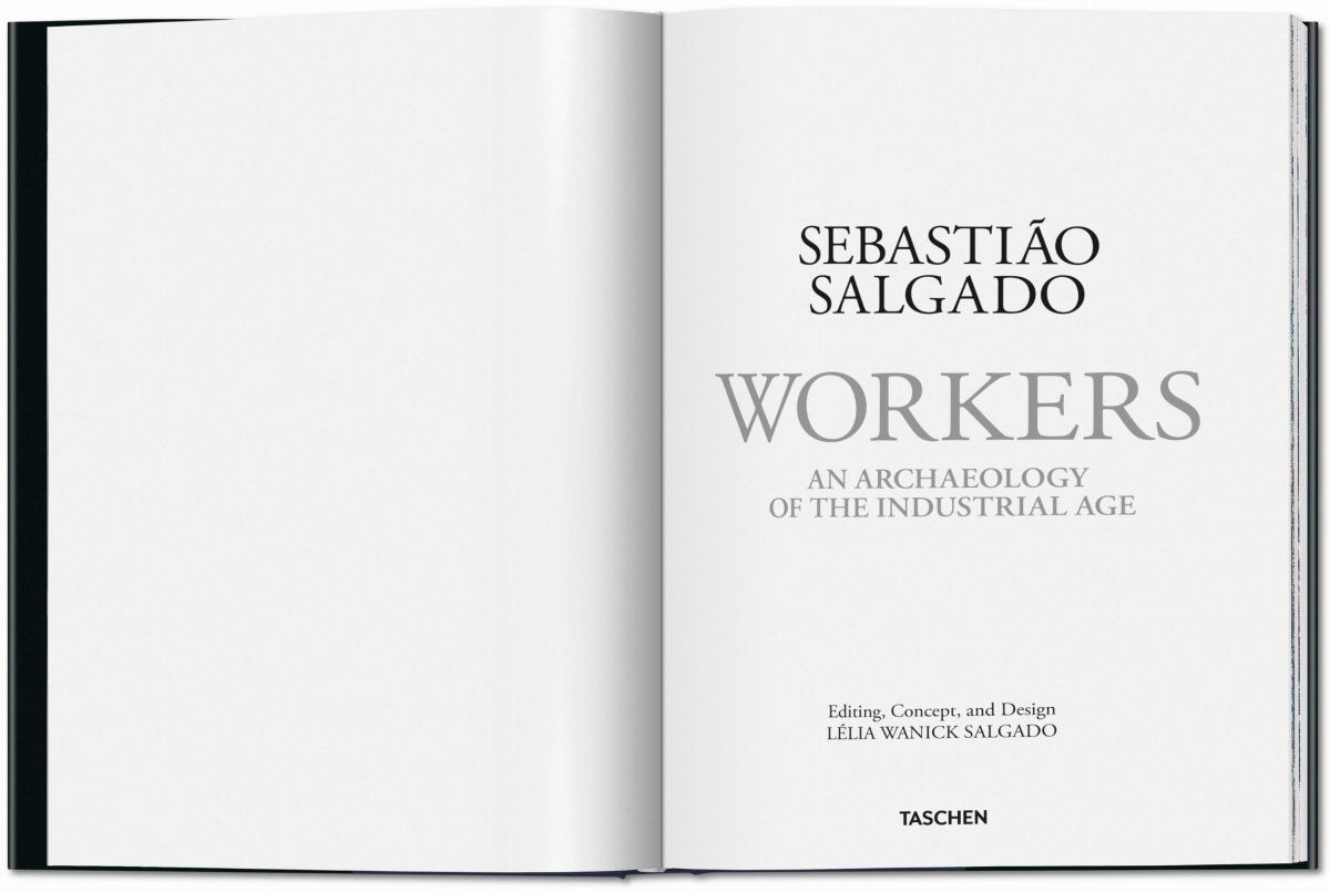 TASCHEN Sebastião Salgado. La main de l'homme. Une archéologie de l'ère industrielle (French) - lily & onyx