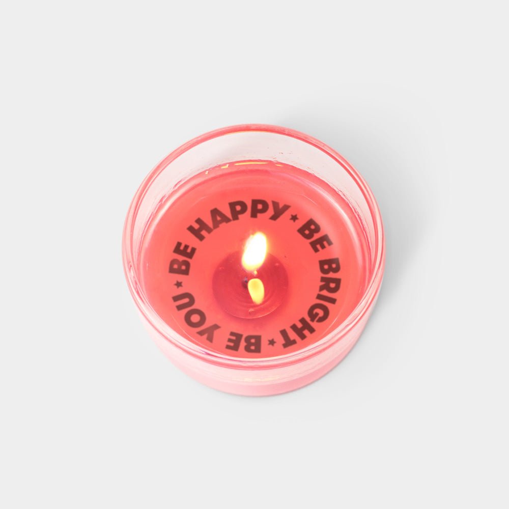 54Celsius Secret Message Candle | Be Happy, Be Bright, Be You - lily & onyx