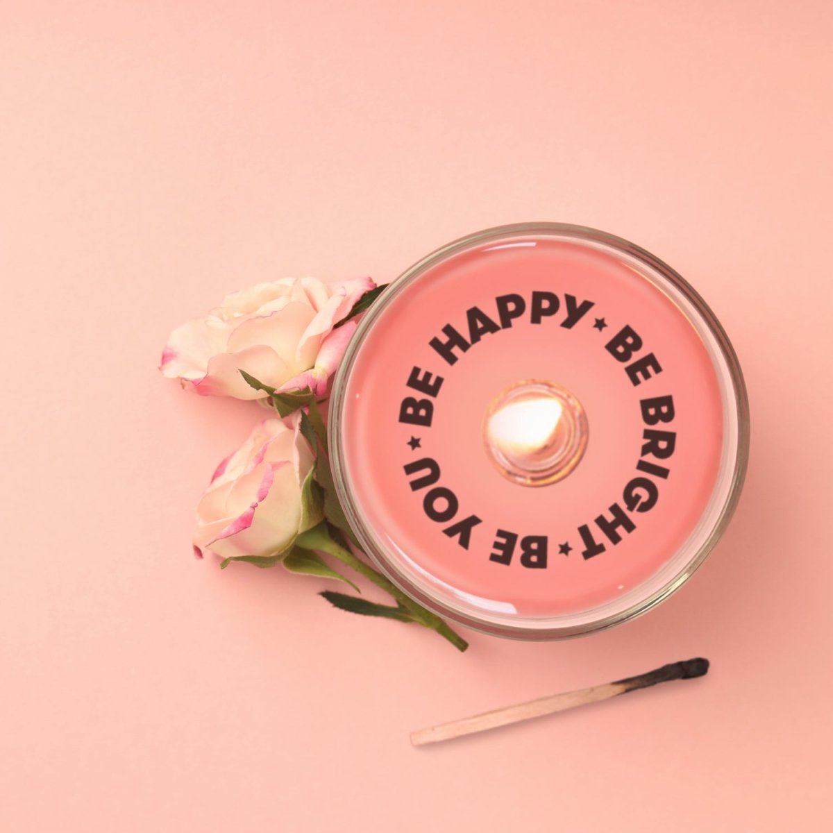 54Celsius Secret Message Candle | Be Happy, Be Bright, Be You - lily & onyx