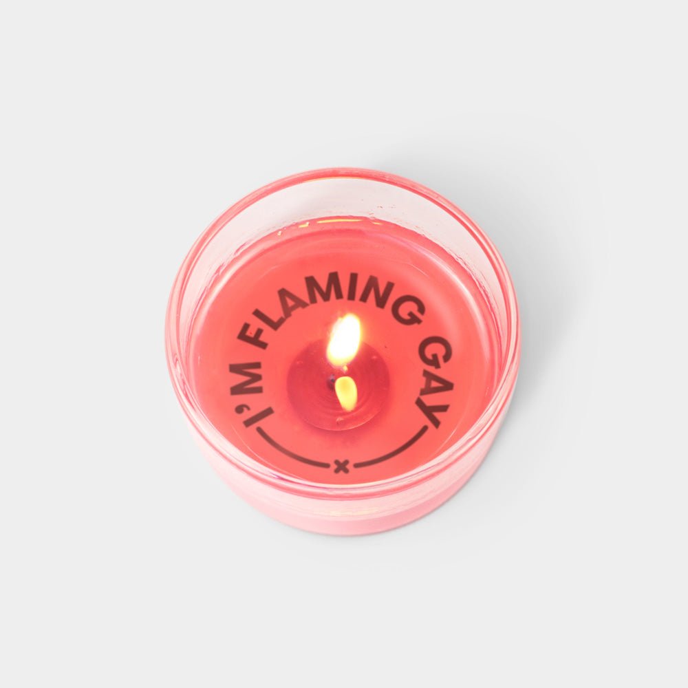 54Celsius Secret Message Candle | I'm Flaming Gay - lily & onyx