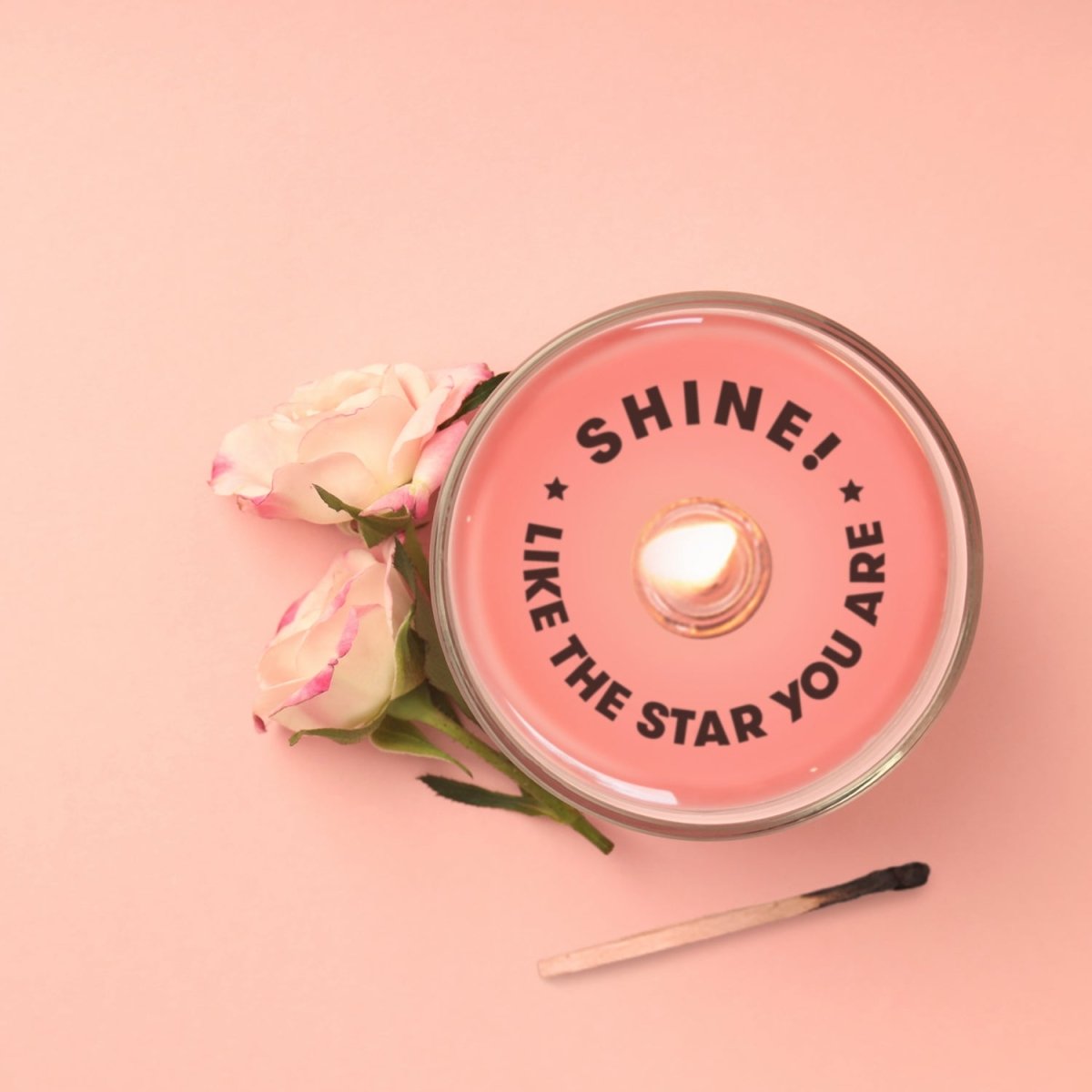 54Celsius Secret Message Candle | Shine Like the Star You Are - lily & onyx