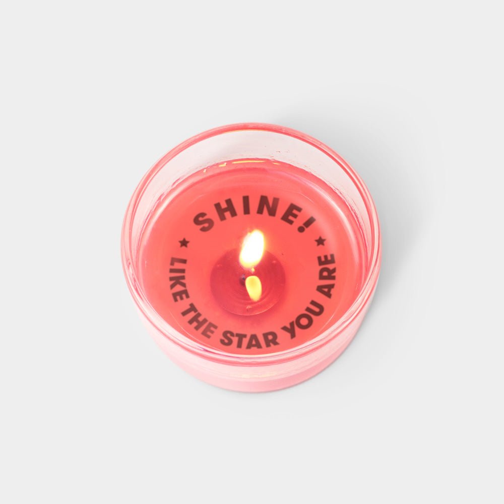 54Celsius Secret Message Candle | Shine Like the Star You Are - lily & onyx