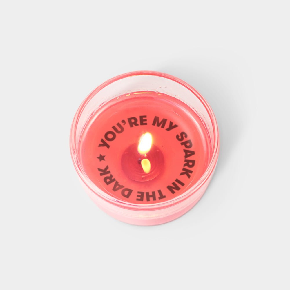 54Celsius Secret Message Candle | You're my Spark in the Dark - lily & onyx