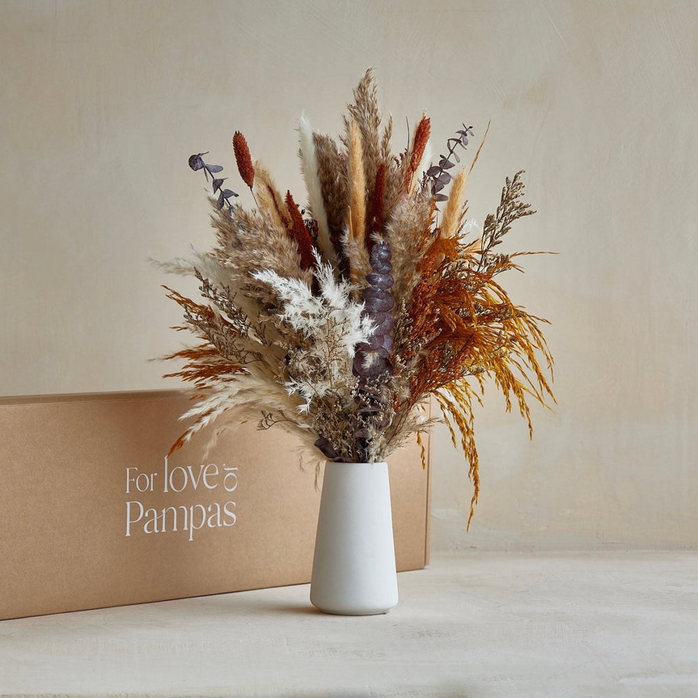 For Love Of Pampas Sedona Dried Bouquet - lily & onyx